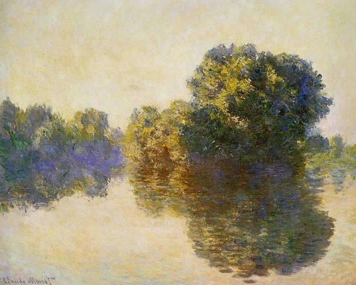 Claude Monet The Seine near Giverny 3